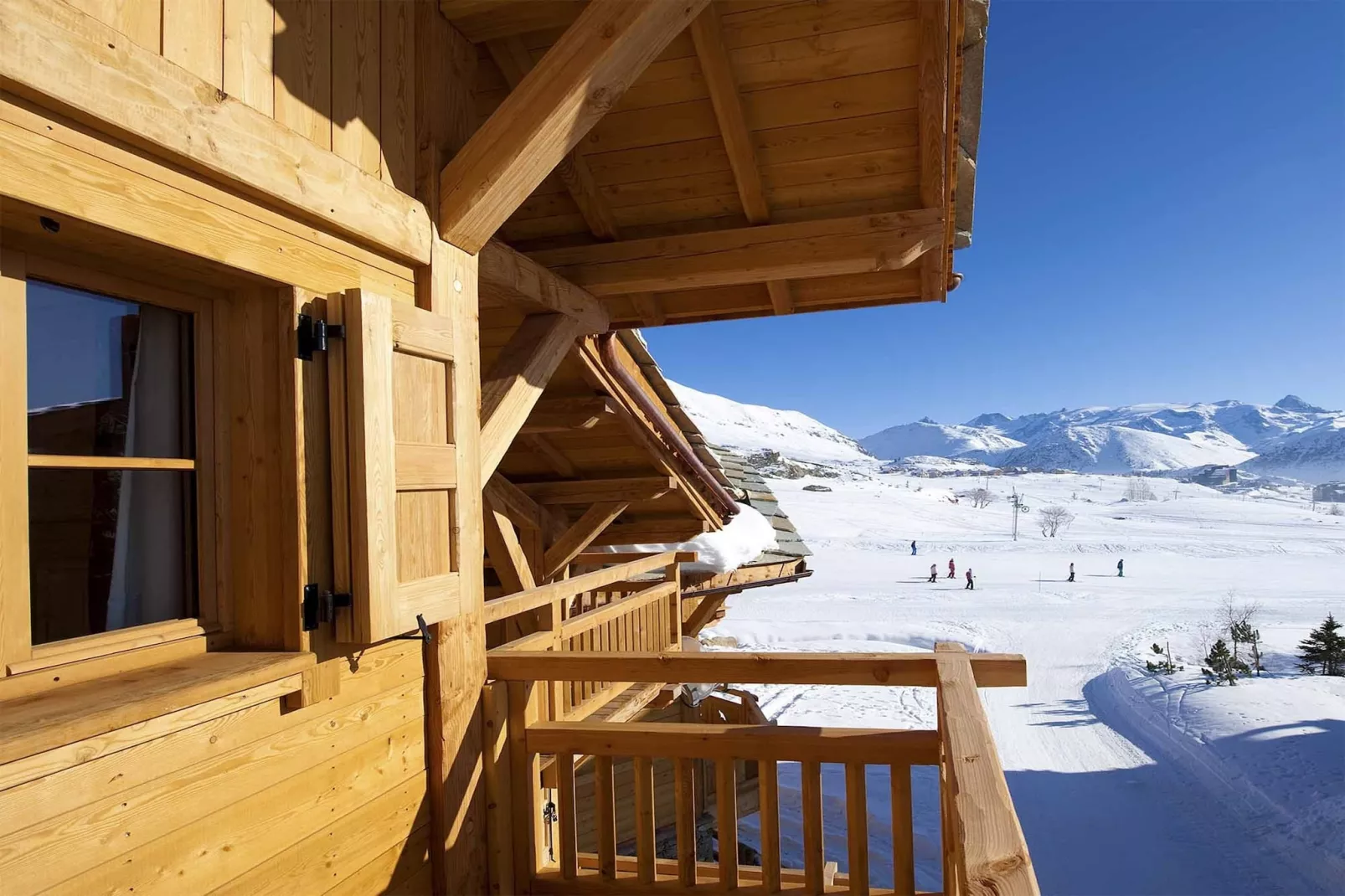 Chalet Marmotte-View winter
