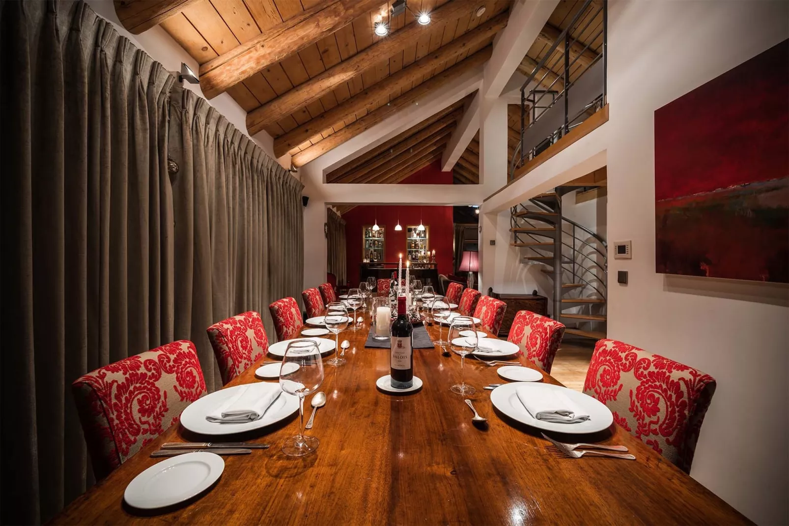 Chalet Arolla-Esszimmer