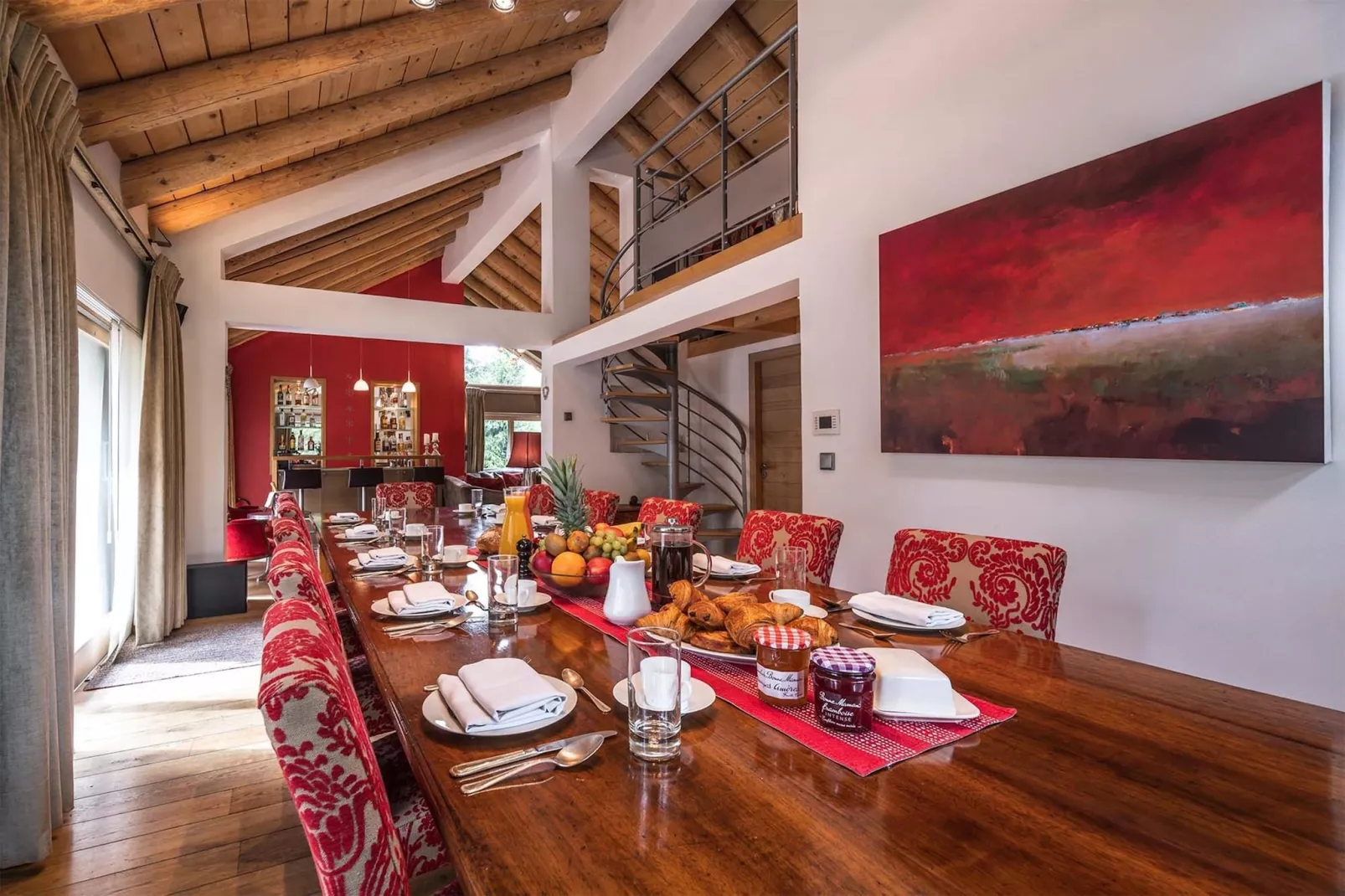 Chalet Arolla-Esszimmer