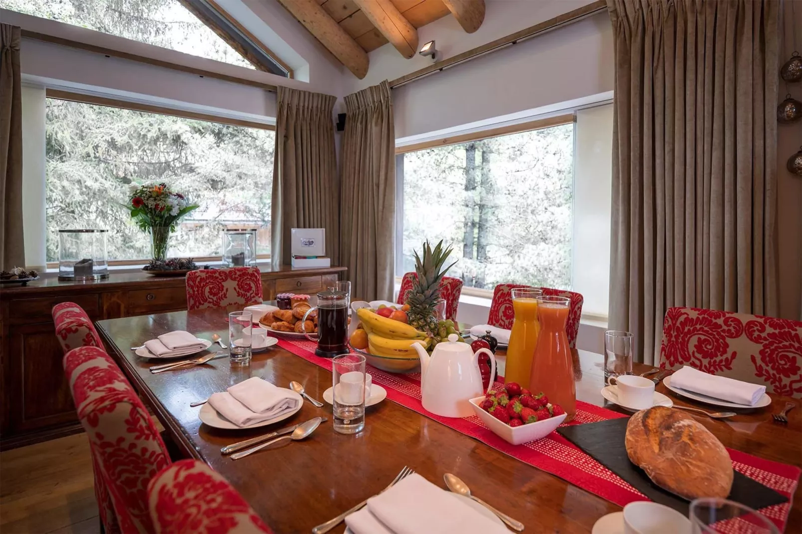 Chalet Arolla-Esszimmer