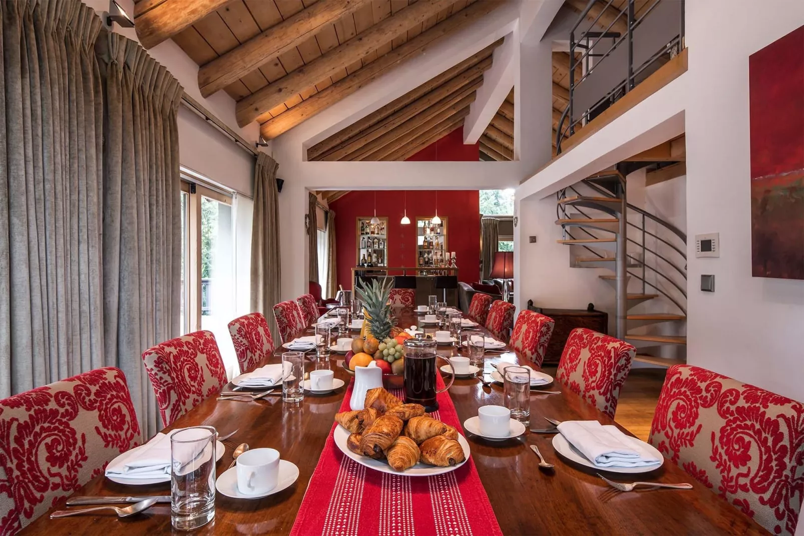 Chalet Arolla-Esszimmer