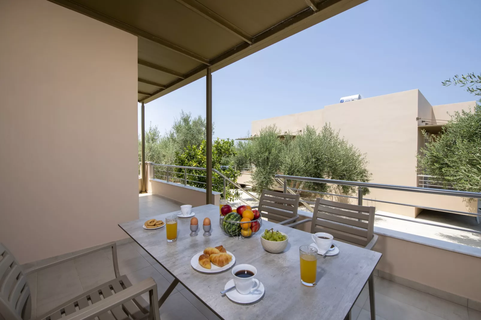 Villa Artemi-Terrace balcony