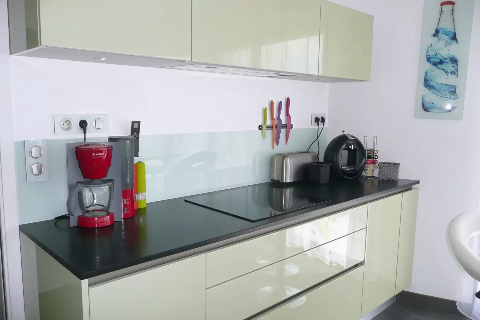 Premium-Ferienvilla mit Jacuzzi 180° Panorama-Meerblick Telgruc-sur-Mer-Kitchen