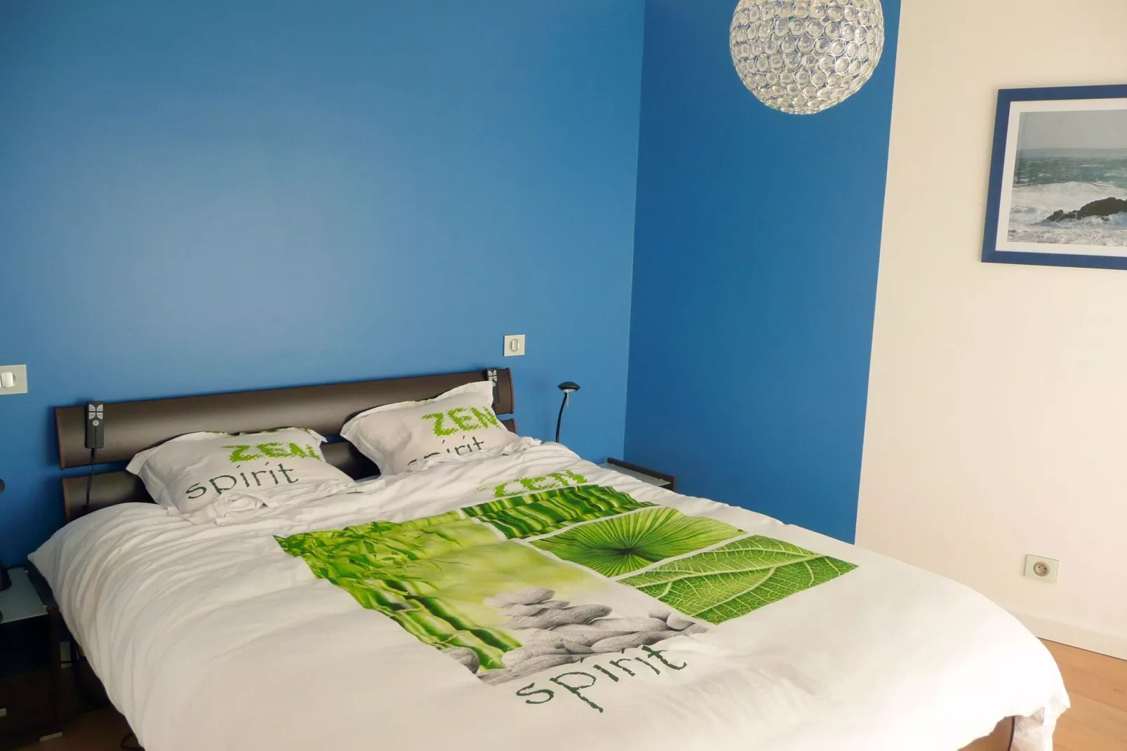 Premium-Ferienvilla mit Jacuzzi 180° Panorama-Meerblick Telgruc-sur-Mer-Bedroom