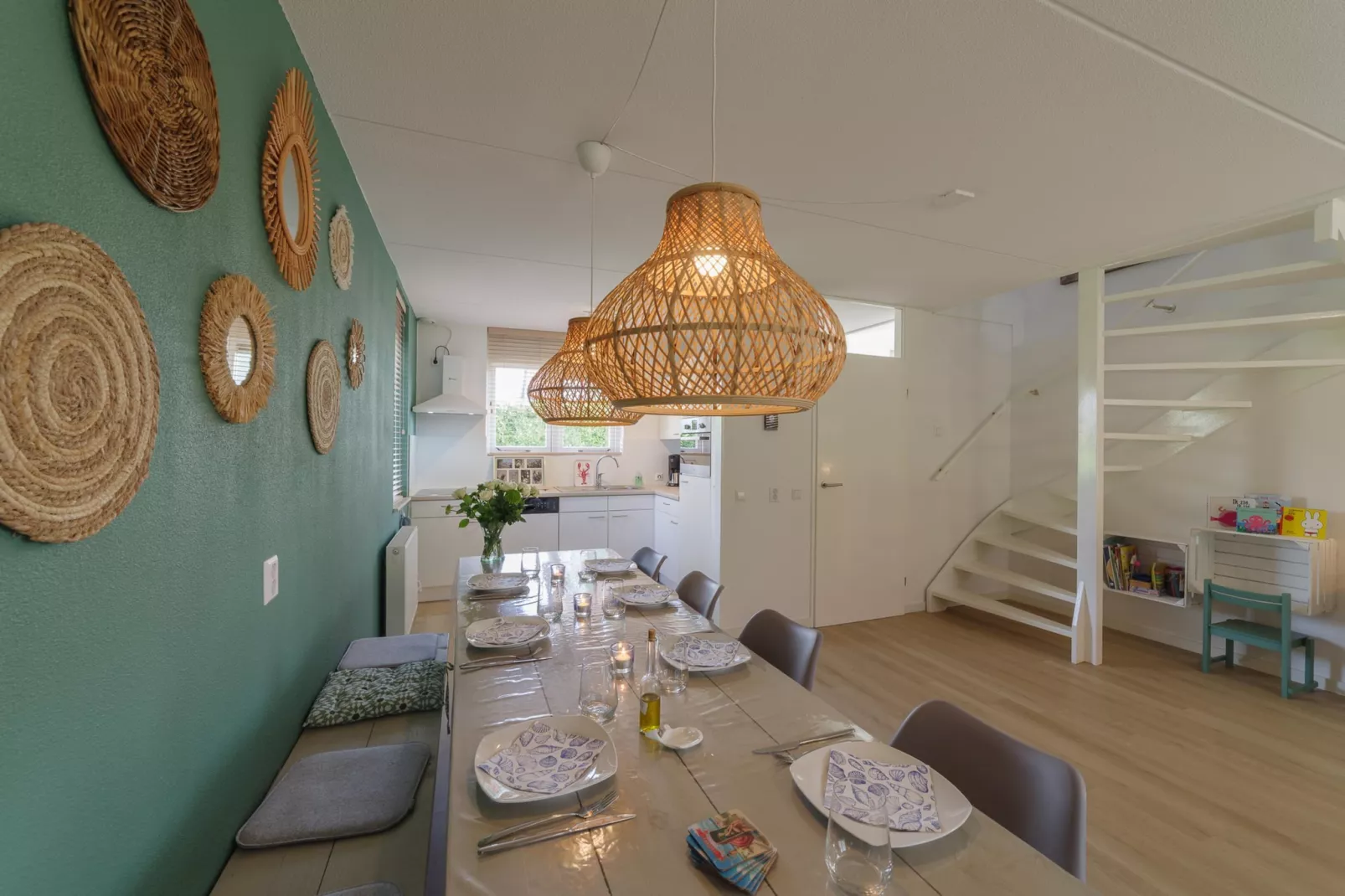 Villapark De Oesterbaai 68-Dining room
