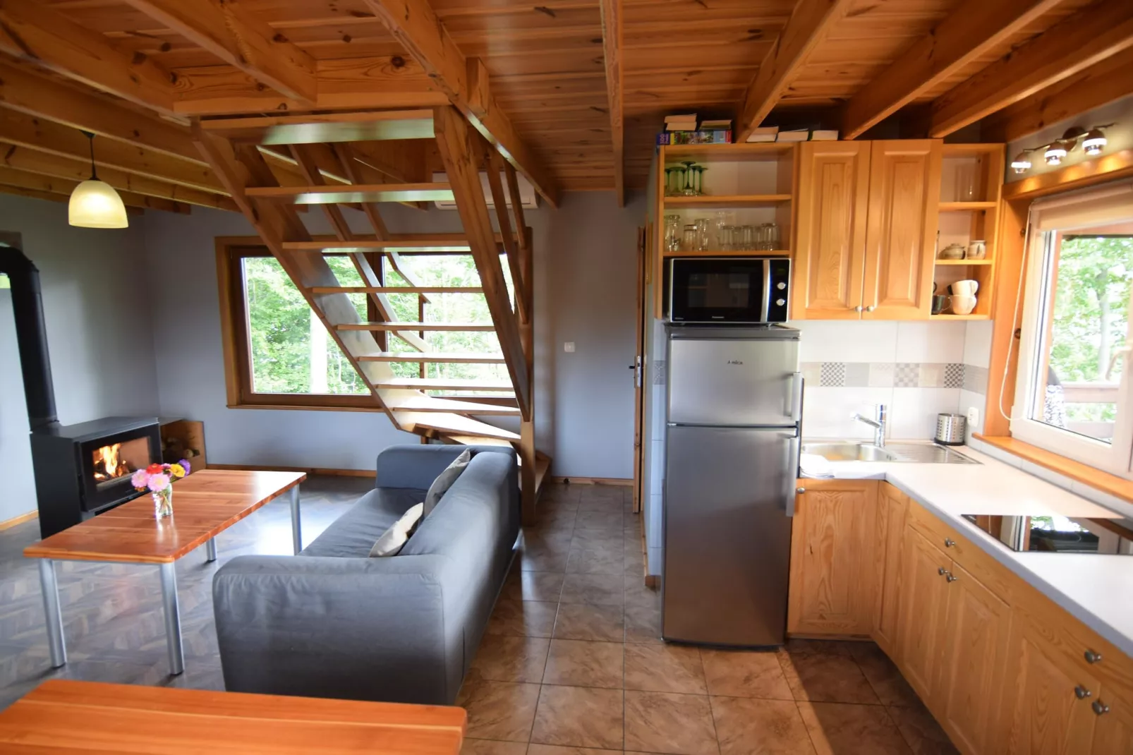 Holiday home Parchowo-Kitchen
