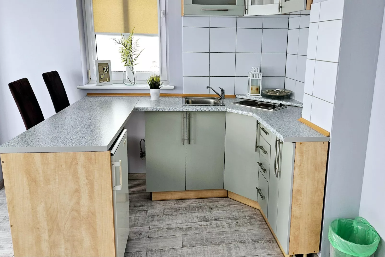 Dom z basenem dla 8 osób Kołczewo-Kitchen