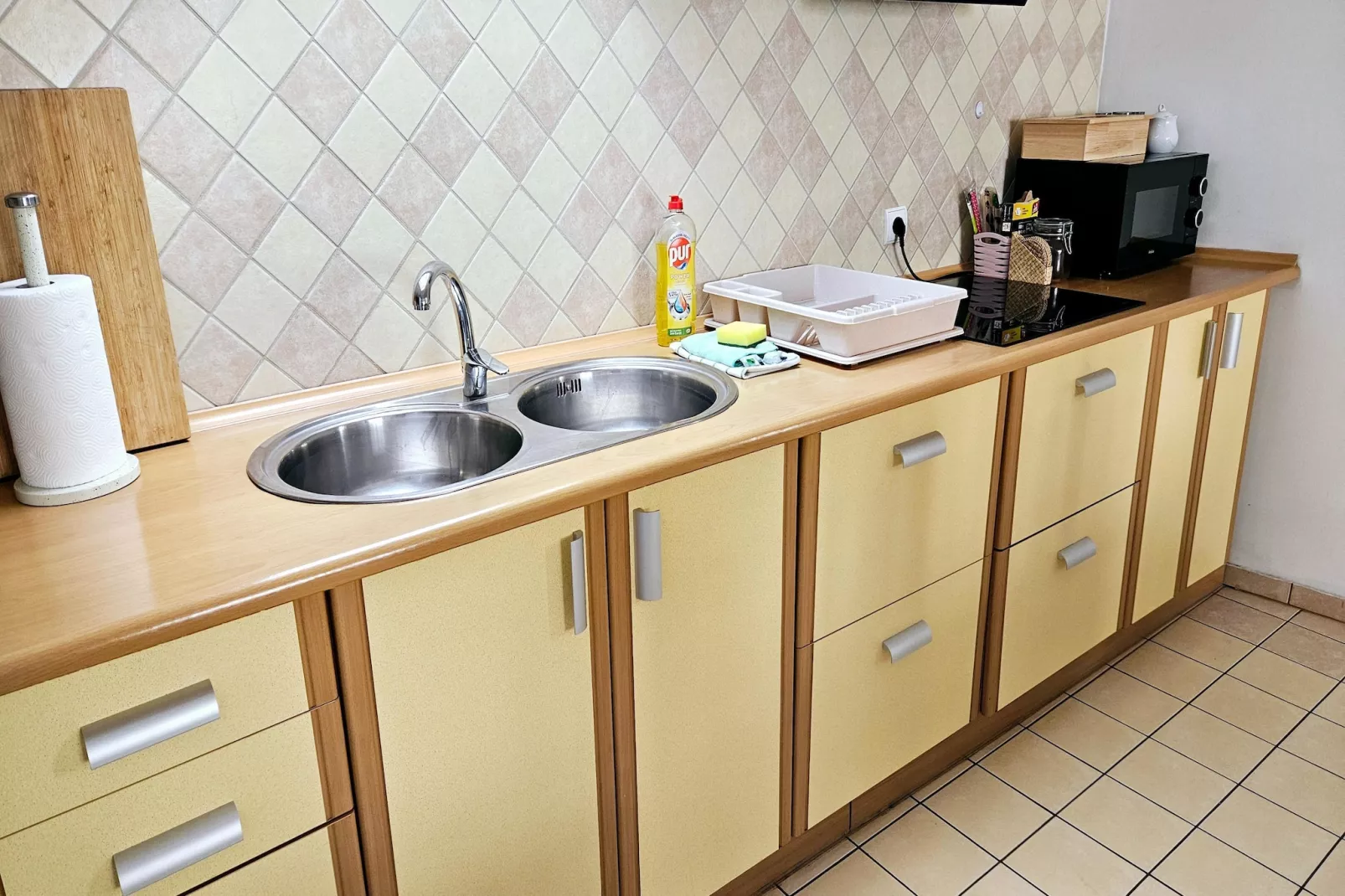 Dom z basenem dla 11 osób Kołczewo-Kitchen
