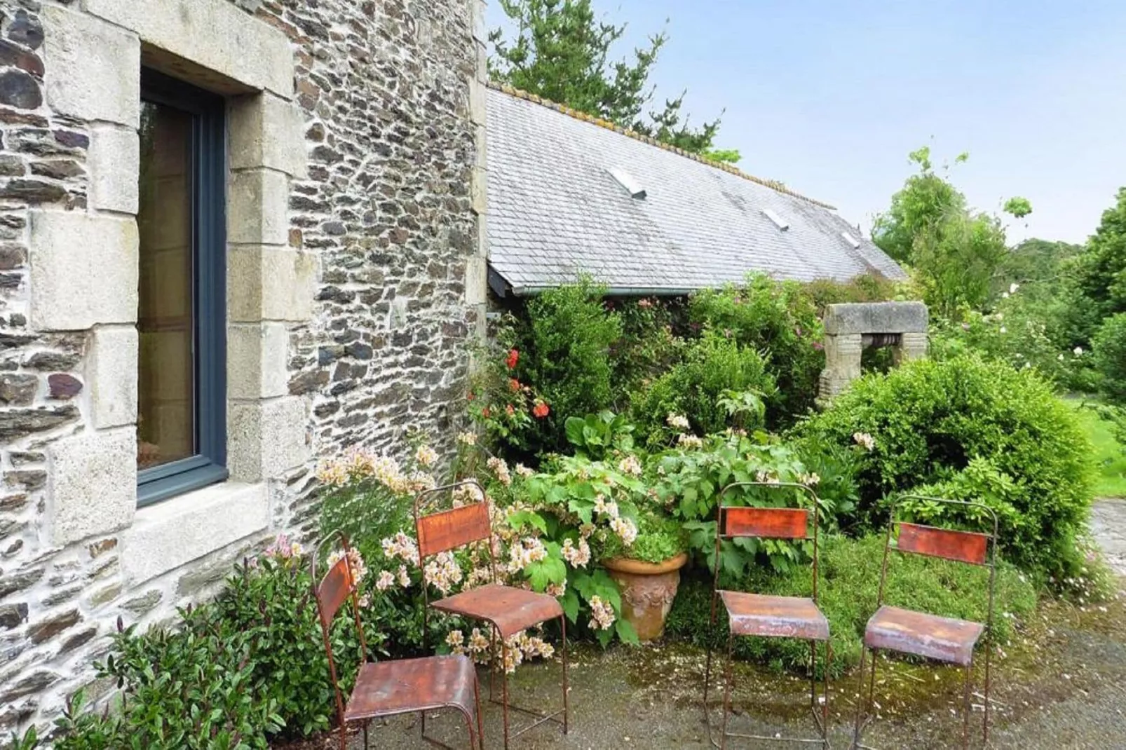 Landhaus Landéleau-Jardin d'été