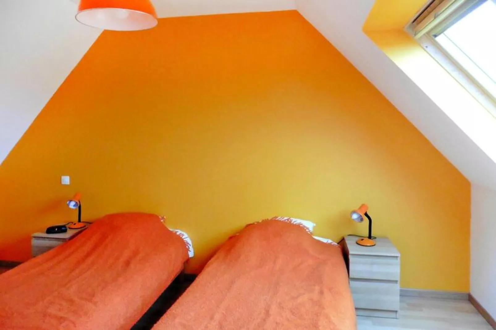Semi-detached houses, Telgruc-sur-Mer-Gîte du Haut-Bedroom
