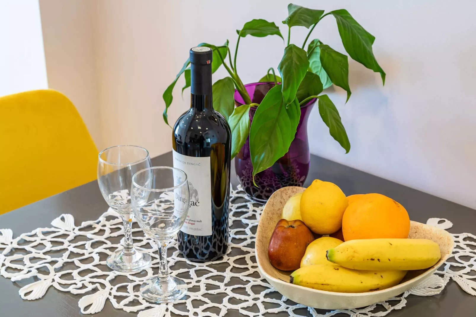 Apartment Villa Palma- Studio Apartment with Balcony and Sea View (Studio apartman 1)-Indoor