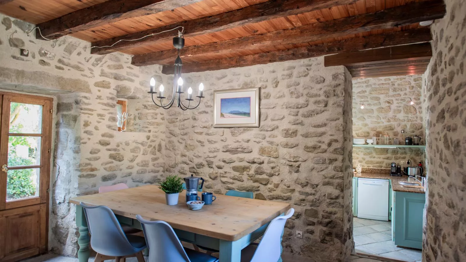 Le Pigeonnier de Villefloure-Dining room