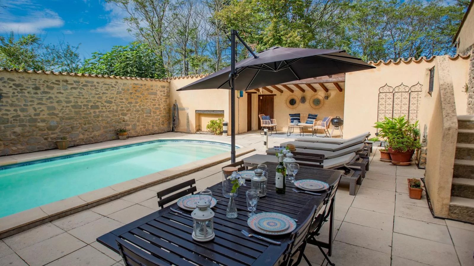 Le Pigeonnier de Villefloure-Pool
