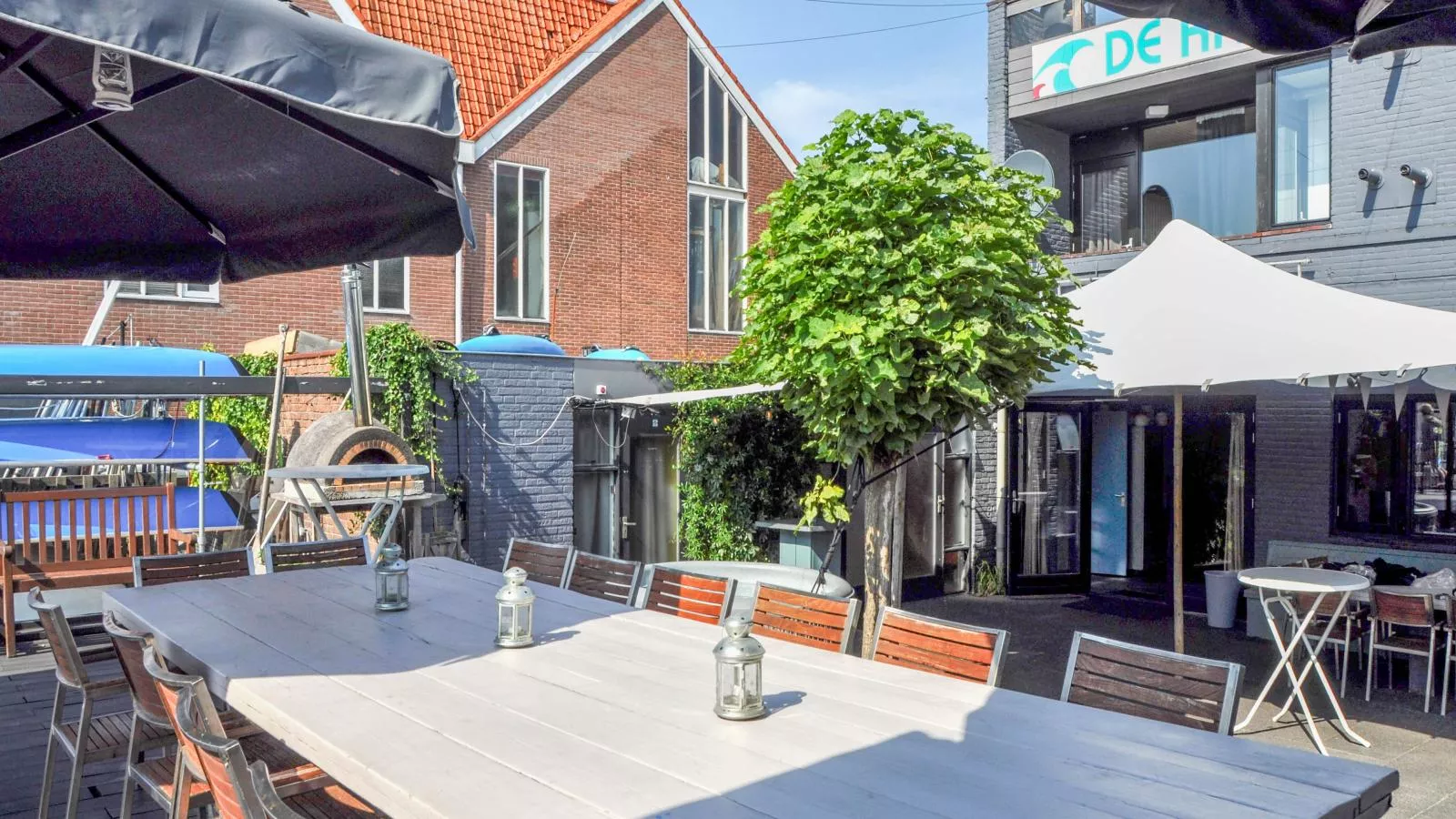 De Kaag Watersport Groepsaccommodatie - 80 pers-Terrace balcony