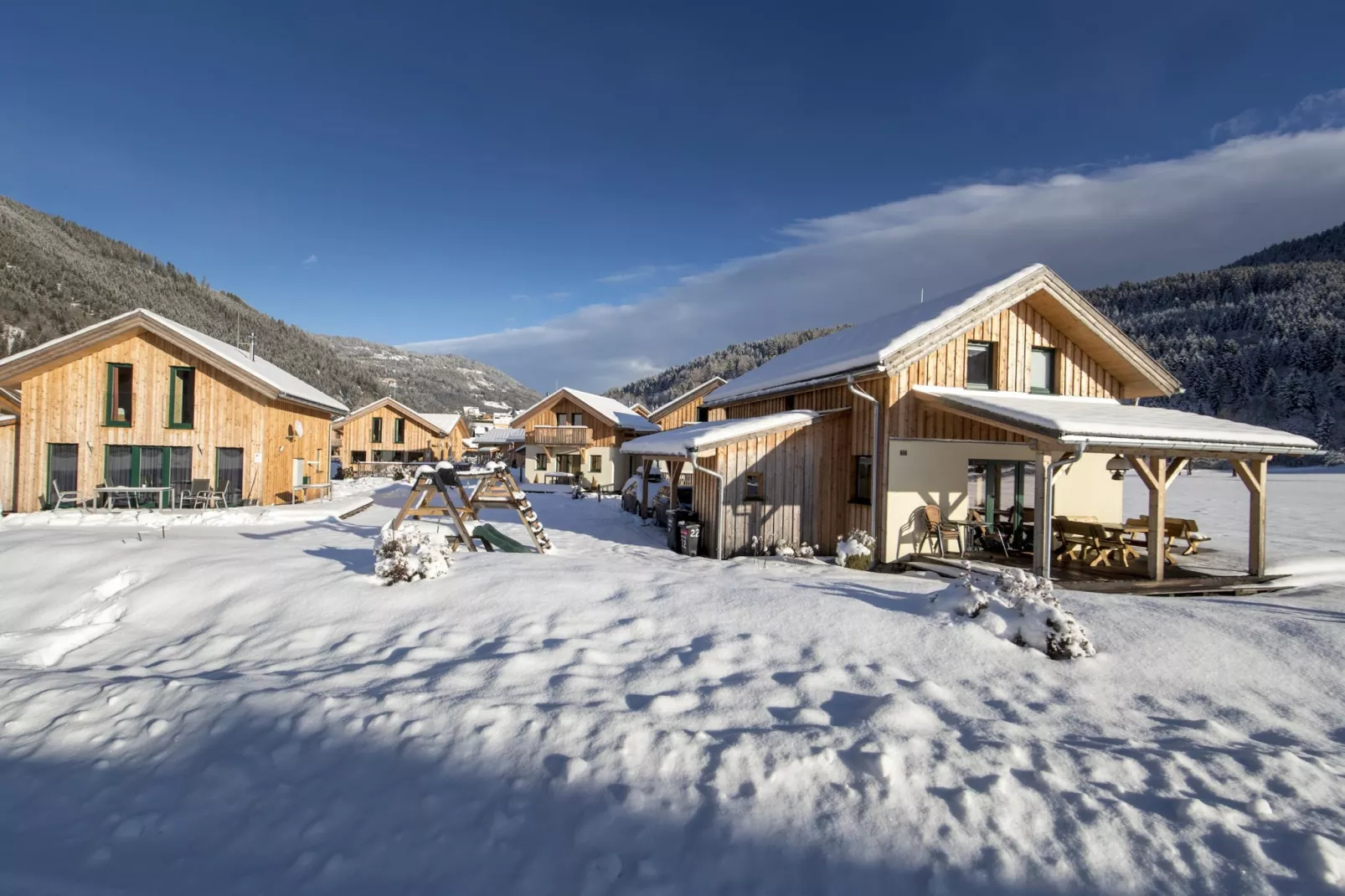 Feriendorf Murau 1-Außenbereich Winter