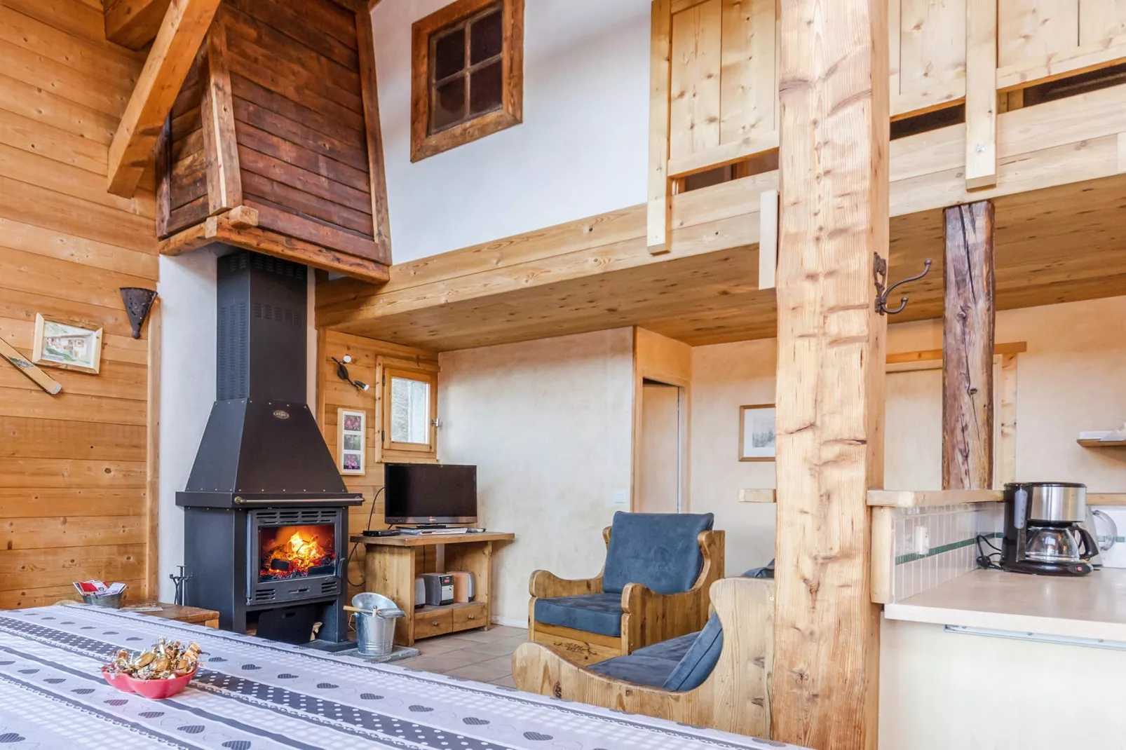 Chalet Piccola Pietra-Living room