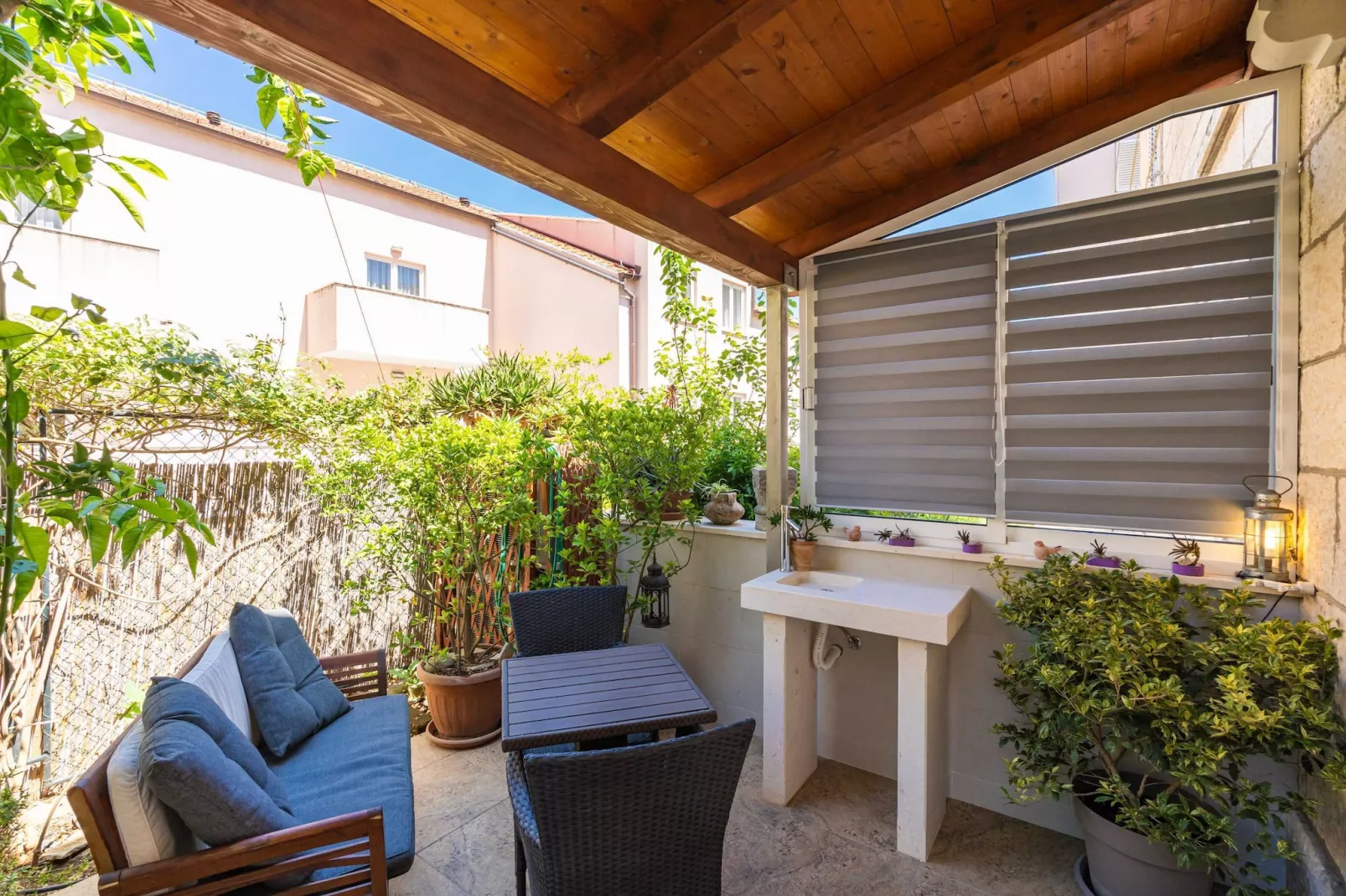 Apartments and Room Frane - Double Room-Terrace