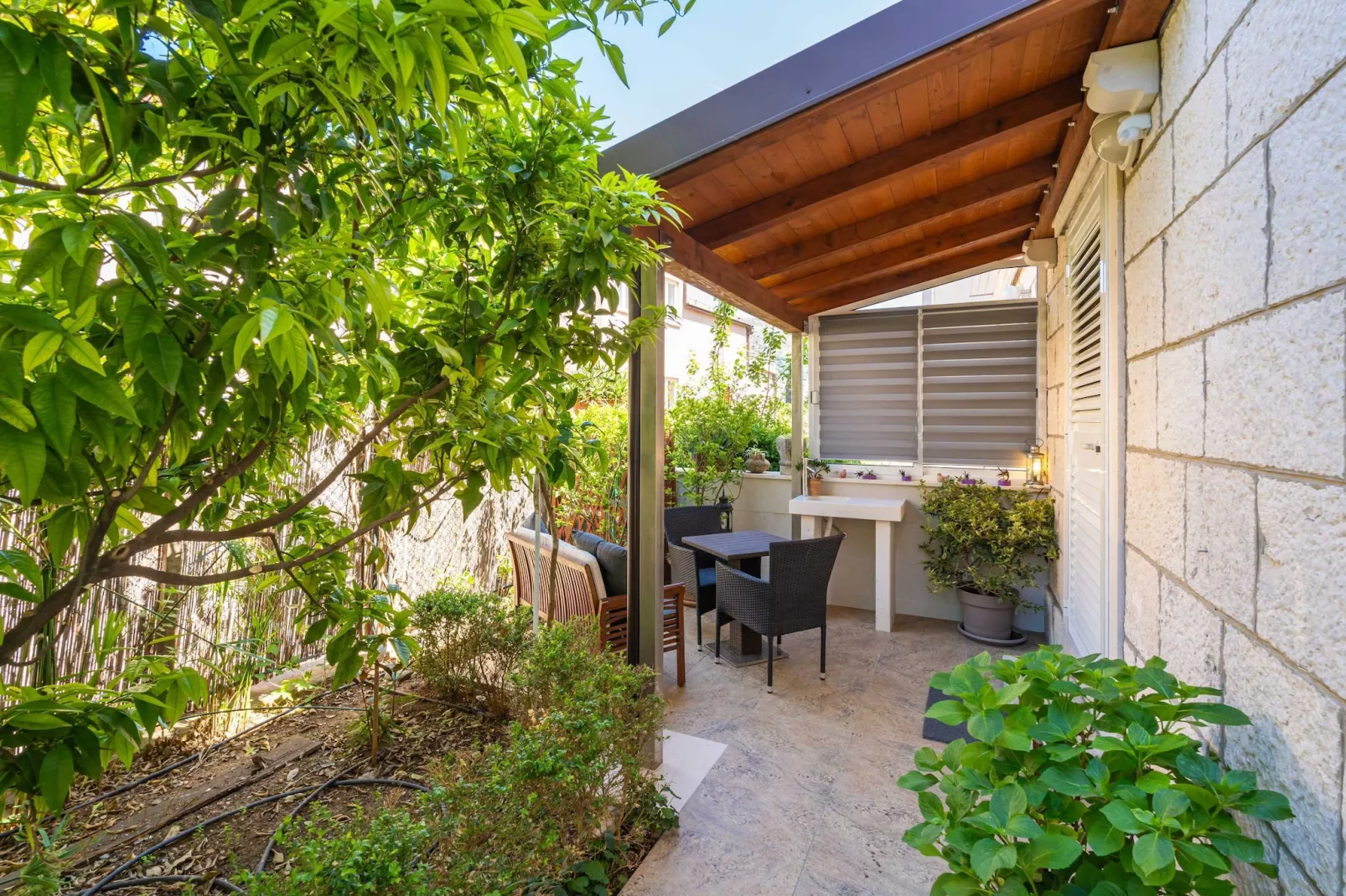 Apartments and Room Frane - Double Room-Terrace