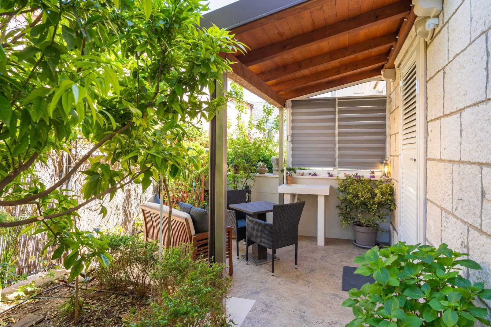Apartments and Room Frane - Double Room-Terrace