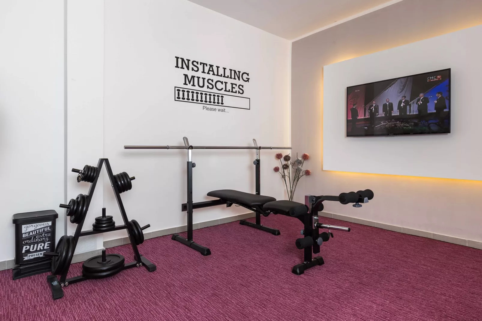Apartments Villa Peragro - Standard Studio Apartment (CRVENI)-Gym