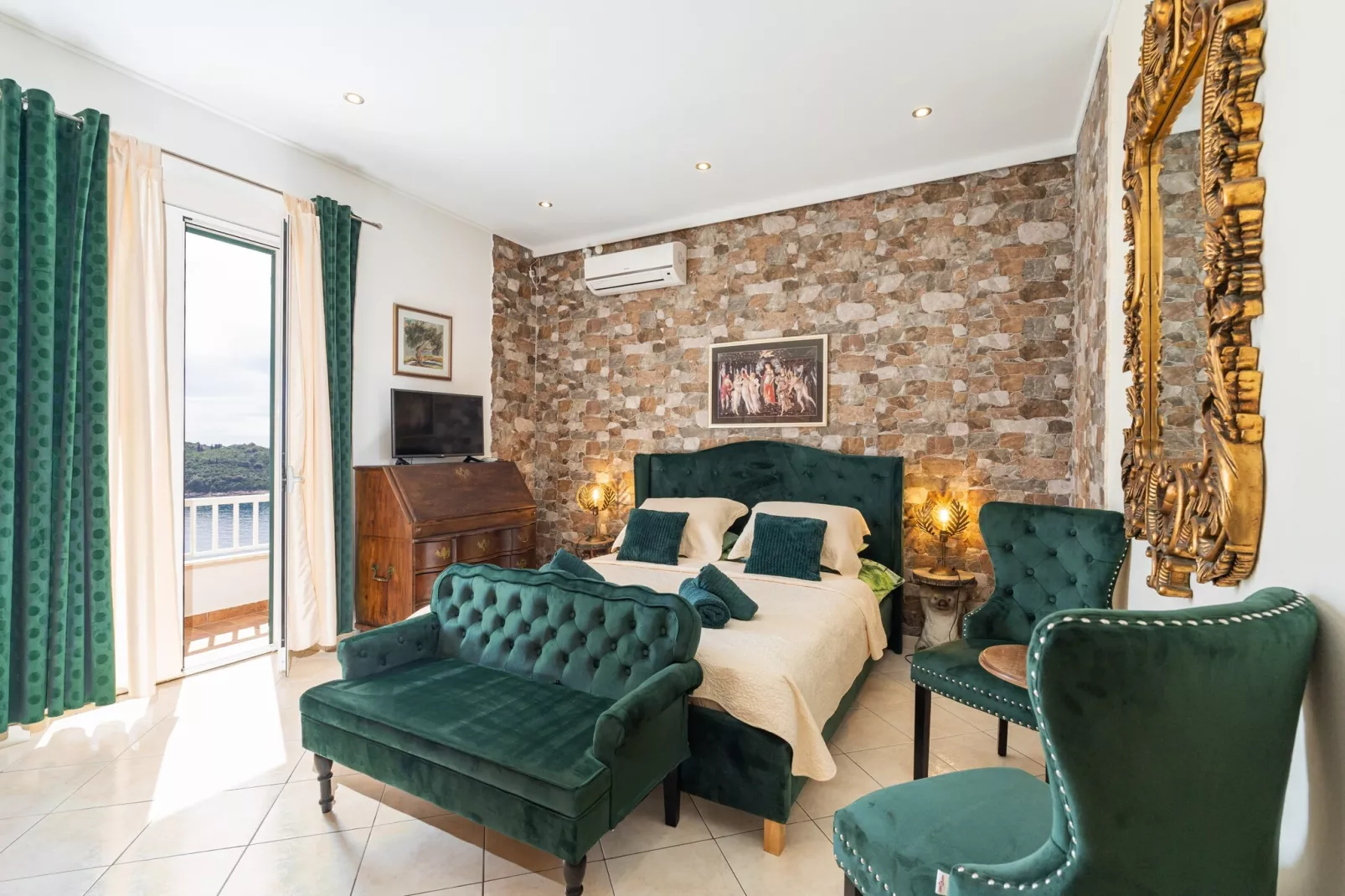 Villa Adrian - Six Bedroom Villa with Swimming pool and Sea View-Indoor