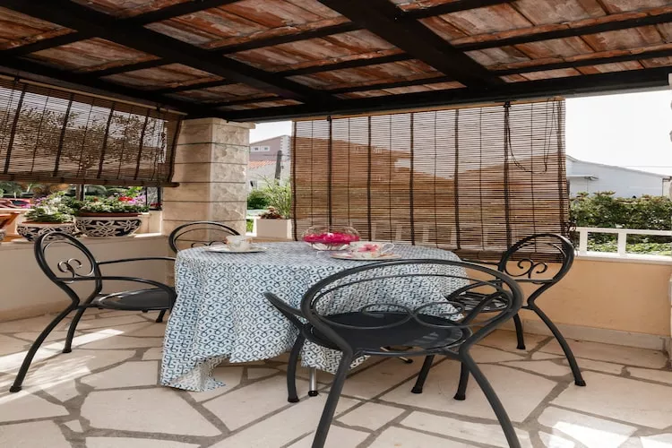 Apartments Roda - Standard One Bedroom Apartment with Terrace (Helena) - (ST)-Terrace balcony
