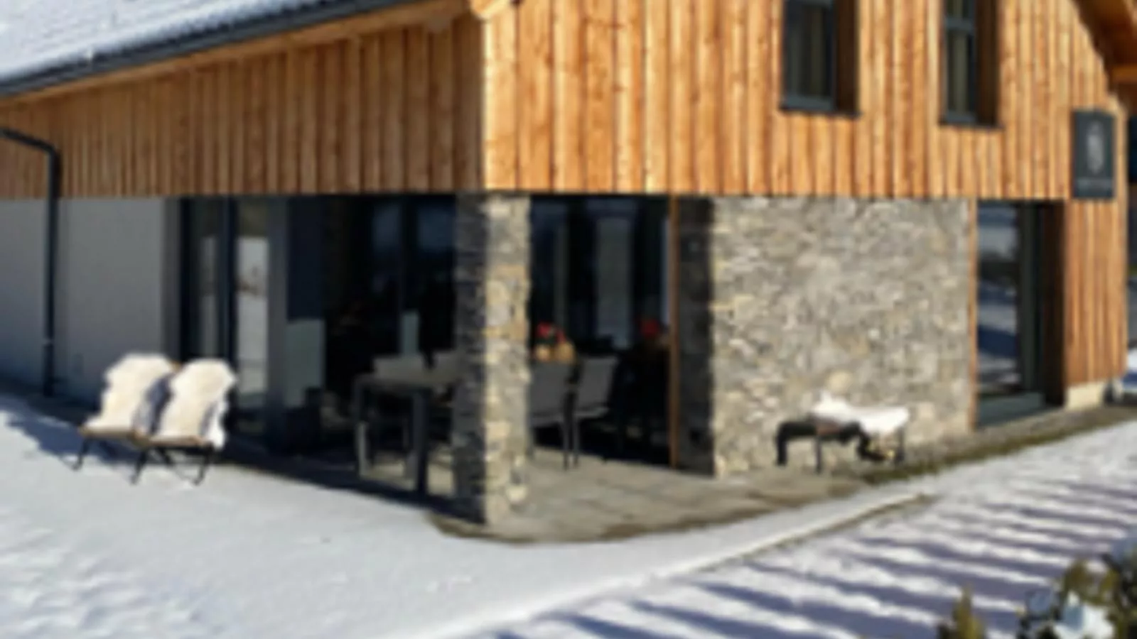 Mountain Chalet Esttes-Terrace balcony