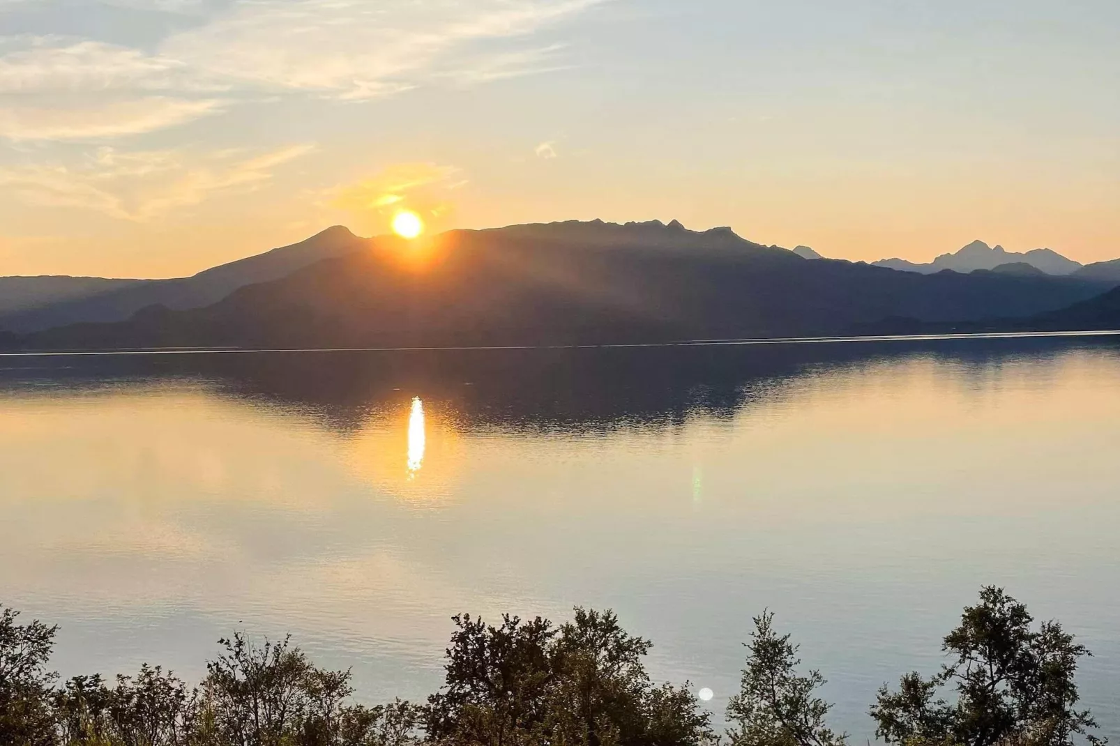 5 star holiday home in stokmarknes-Water view