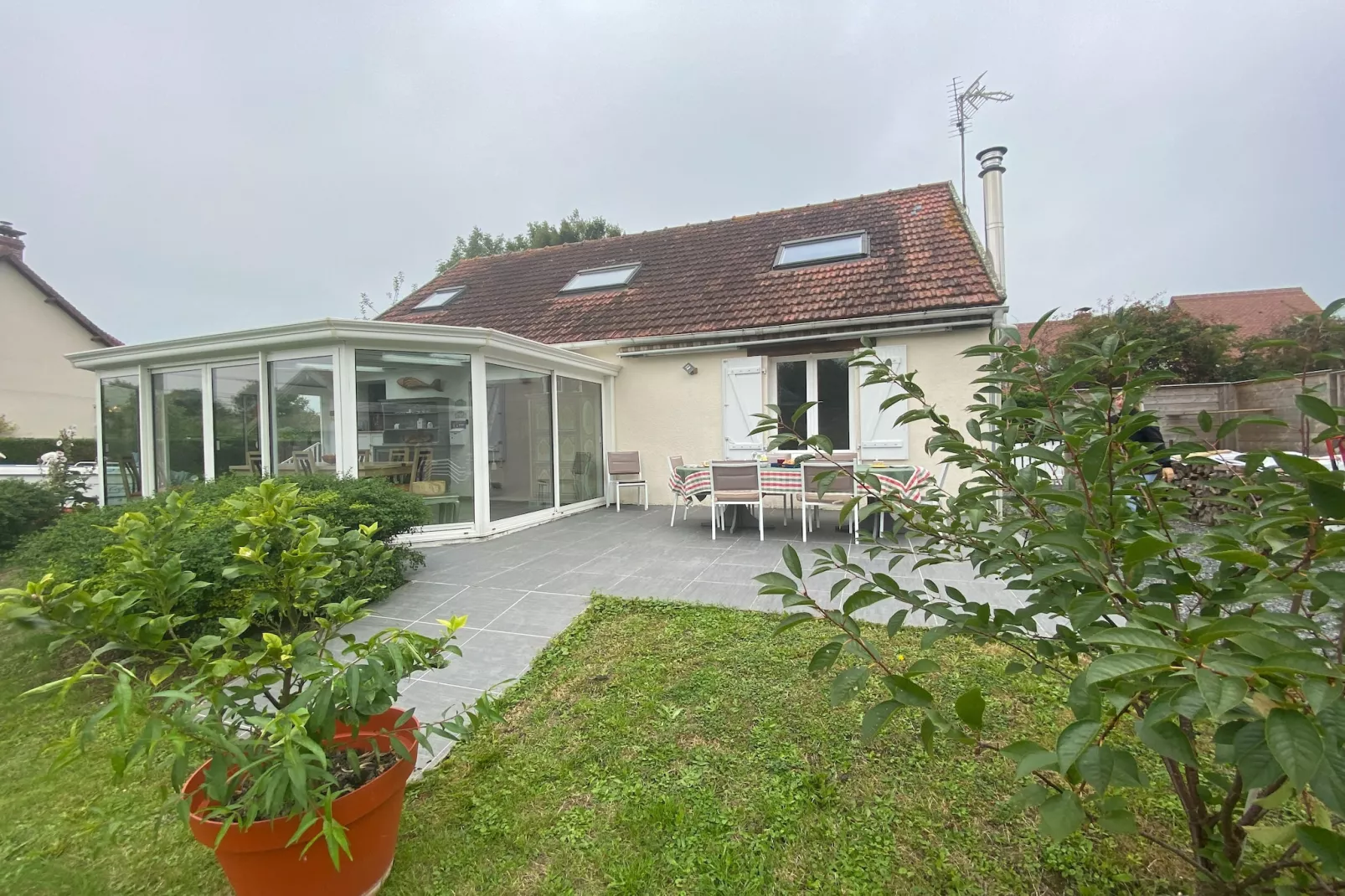 Maison de vacances Asnelles-Außenbereich