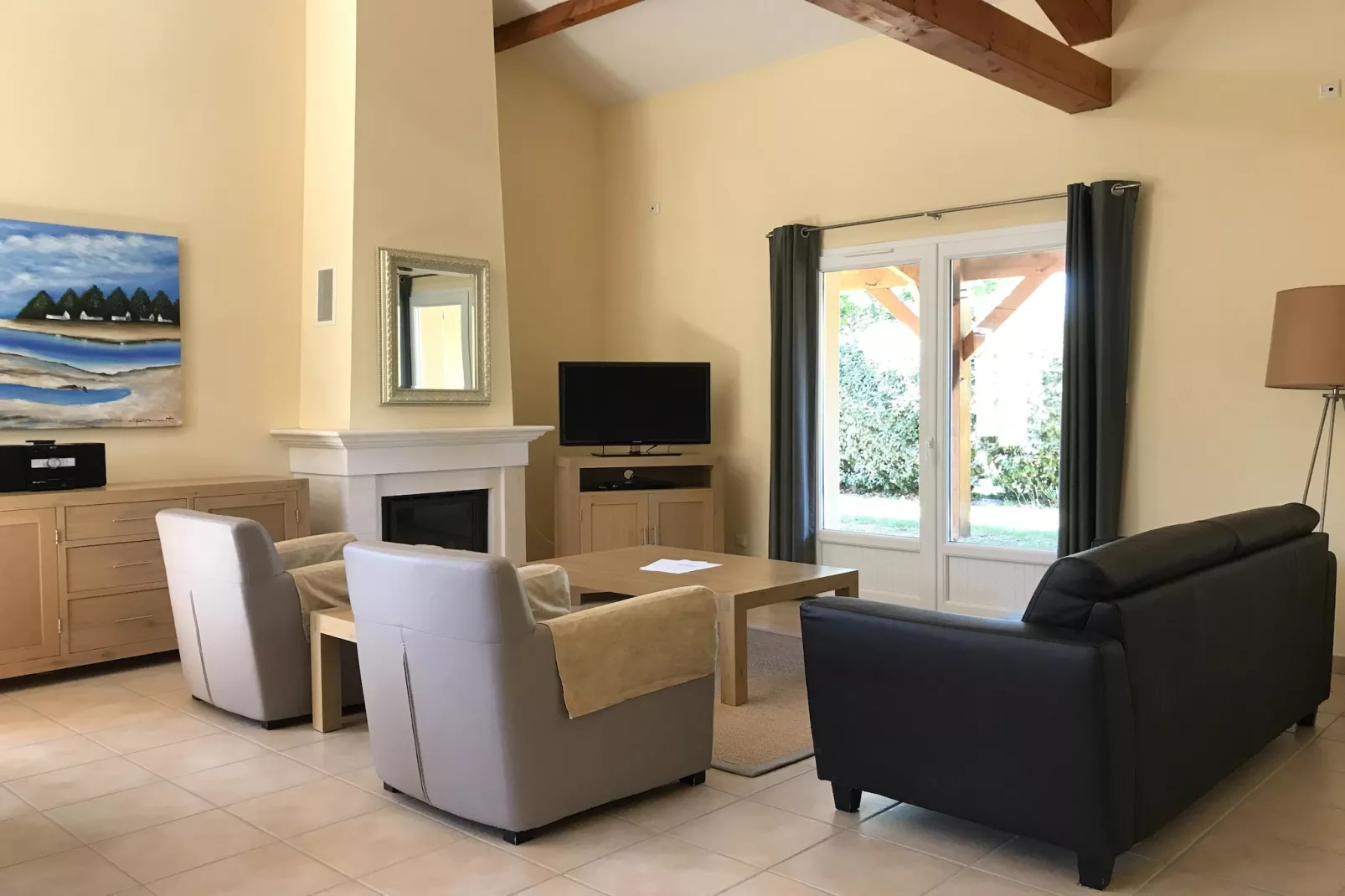 Les Forges 2 bedrooms n80-Living room