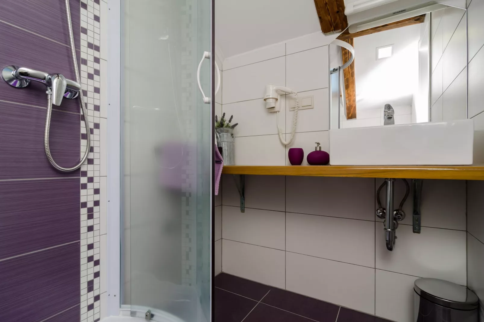 Lavender Garden Apartments - Comfort Studio Apartment with Side Sea View (Second Floor) - APT 5-Bathroom