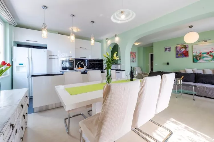 Stella Maris- One Bedroom Apartment with Balcony and Sea View-Kitchen