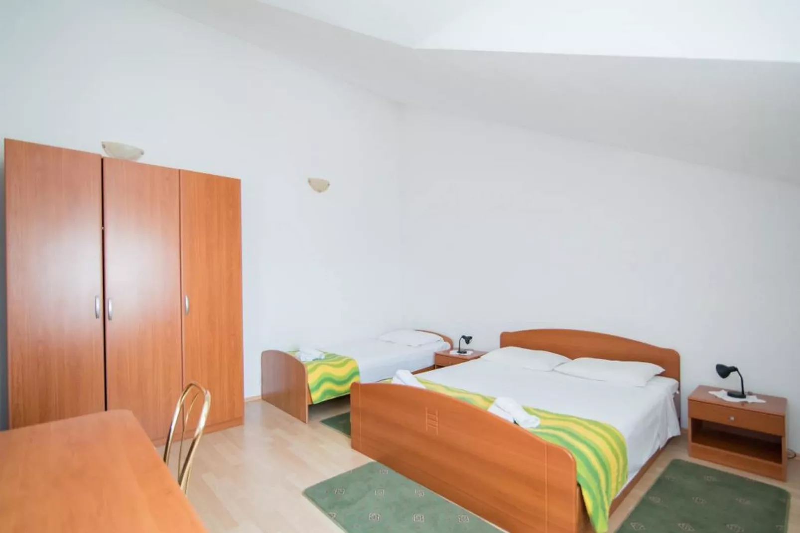 Apartments Ana & Bogdan - One Bedroom Apartment with Terrace and Sea View (A1) (ST)-Bedroom