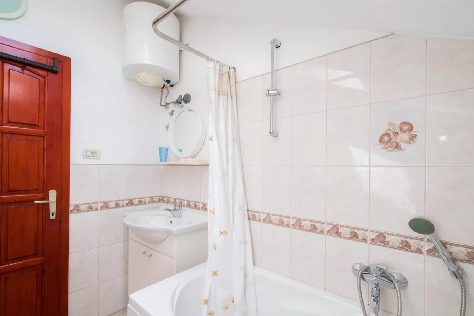Apartments Ana & Bogdan - One Bedroom Apartment with Terrace and Sea View (A1) (ST)-Bathroom