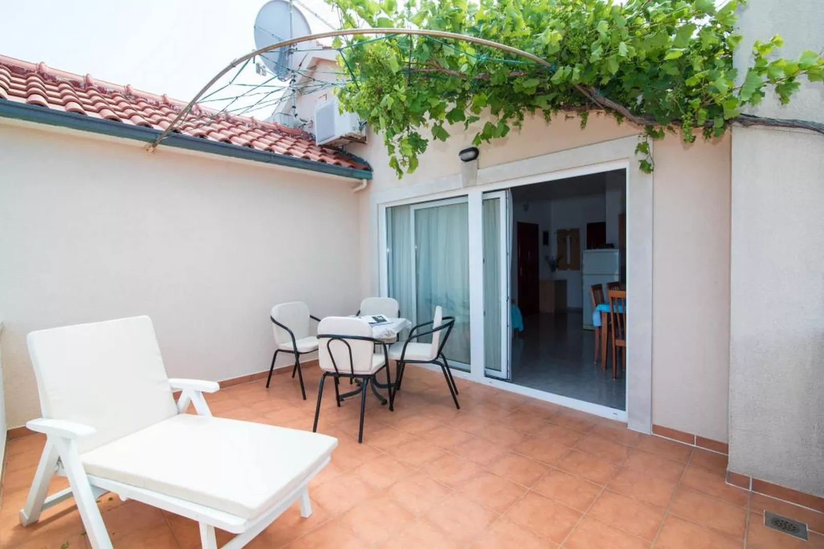 Apartments Ana & Bogdan - One Bedroom Apartment with Terrace and Sea View (A1) (ST)-Terrace