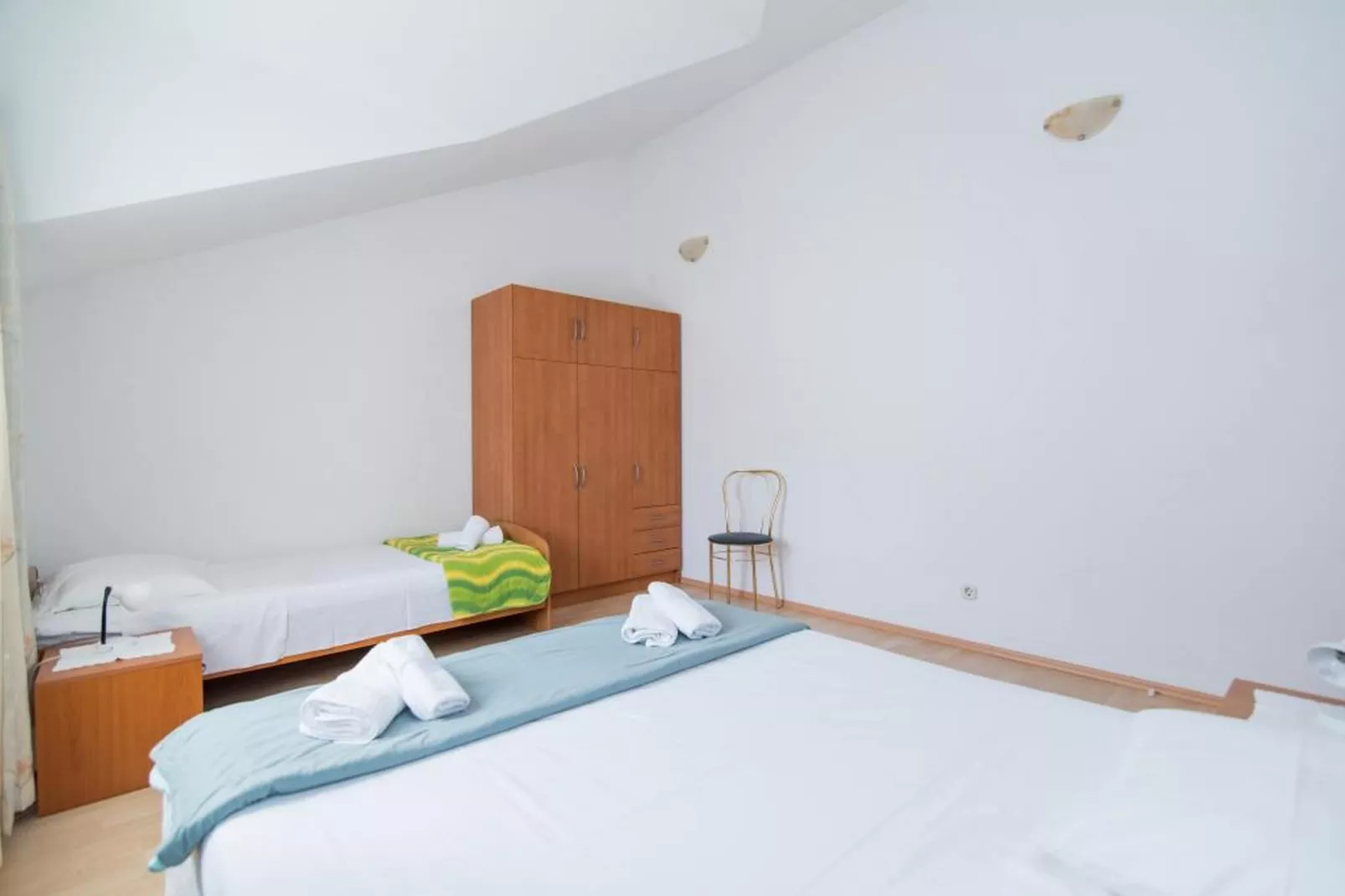 Apartments Ana & Bogdan - One Bedroom Apartment with Balcony and Sea View (A2) (ST)-Bedroom