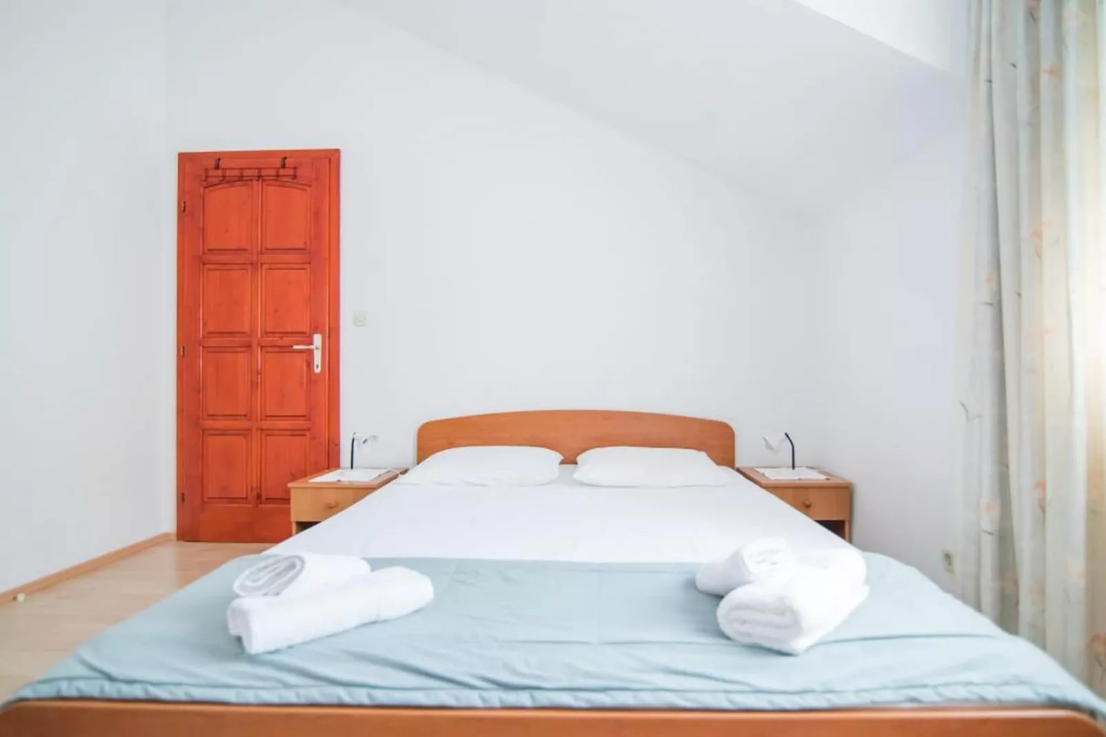 Apartments Ana & Bogdan - One Bedroom Apartment with Balcony and Sea View (A2) (ST)-Bedroom