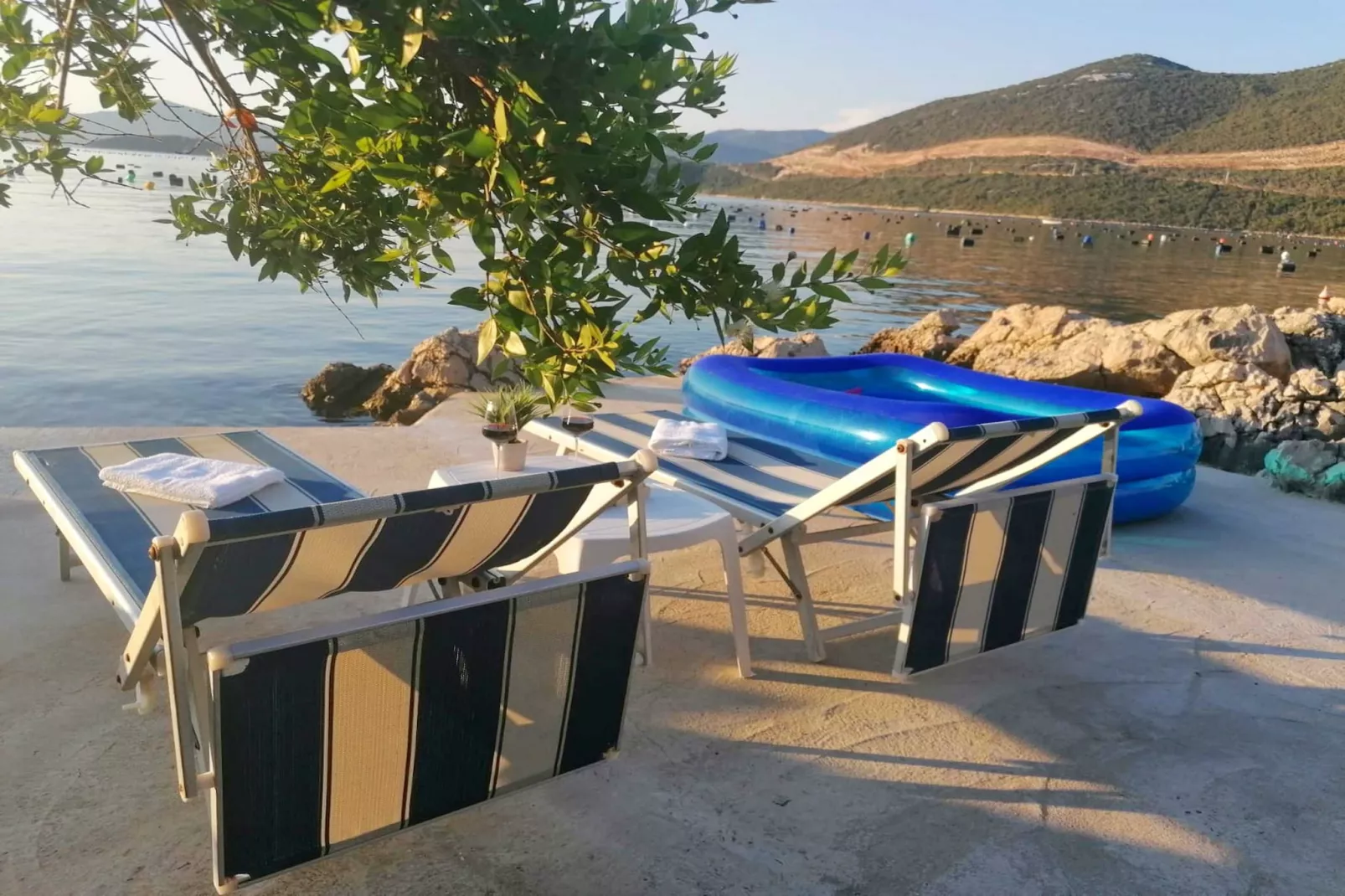 Holiday Home Blue Dream - Two Bedroom Apartment with Terrace and Sea View (A2)-Extérieur