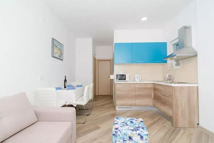 Apartments Marmo - Superior One Bedroom Apartment with Balcony and Sea View (Apartman 3)-Kitchen