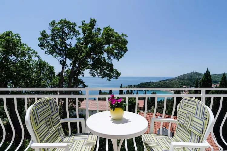 Apartments Marmo - Superior One Bedroom Apartment with Balcony and Sea View (Apartman 3)-Terrace balcony