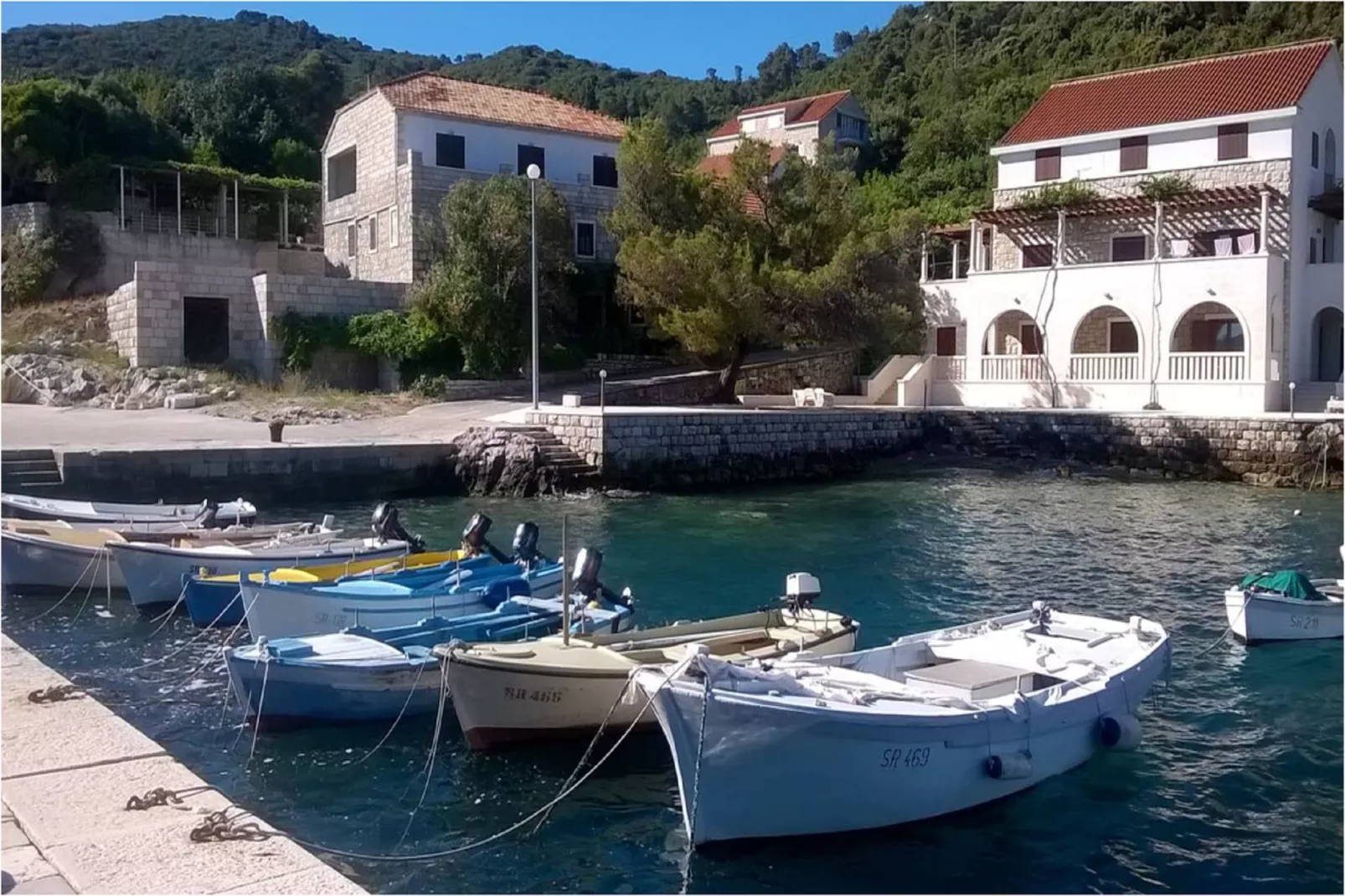 Apartments Cumbelic - One Bedroom Apartment with Balcony and Sea View A1-Ambiance