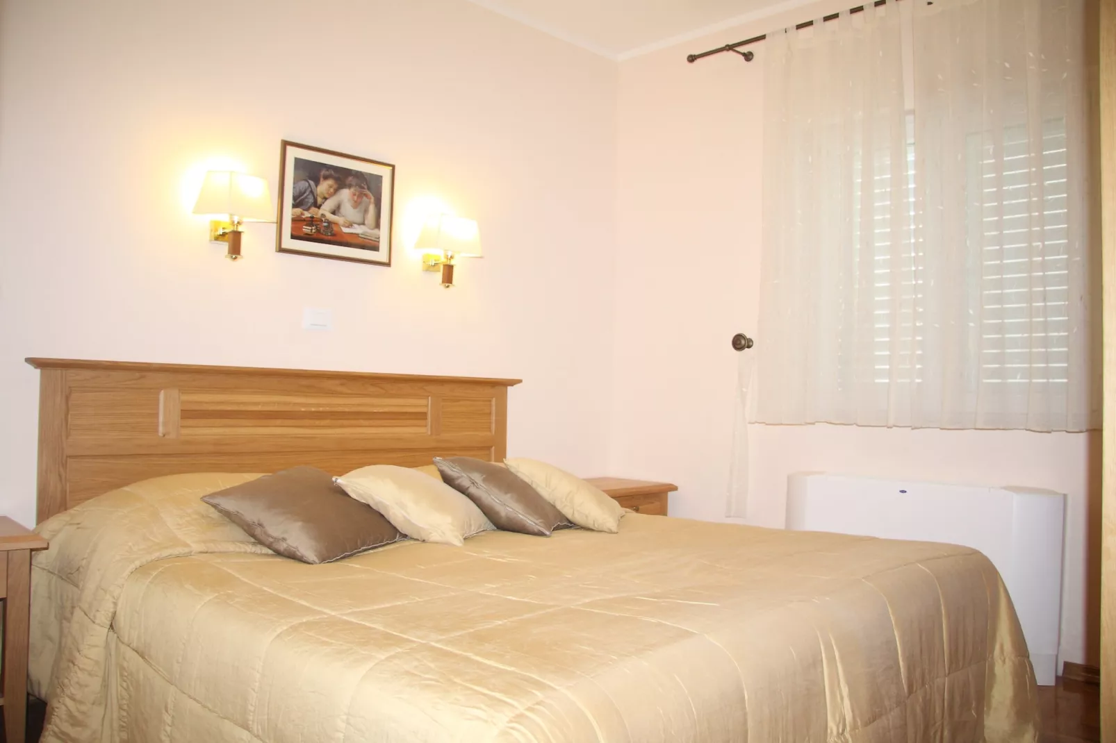 Villa Alegria Cavtat - Two Bedroom Apartment with Balcony and Sea View (Apartment B)-Bedroom