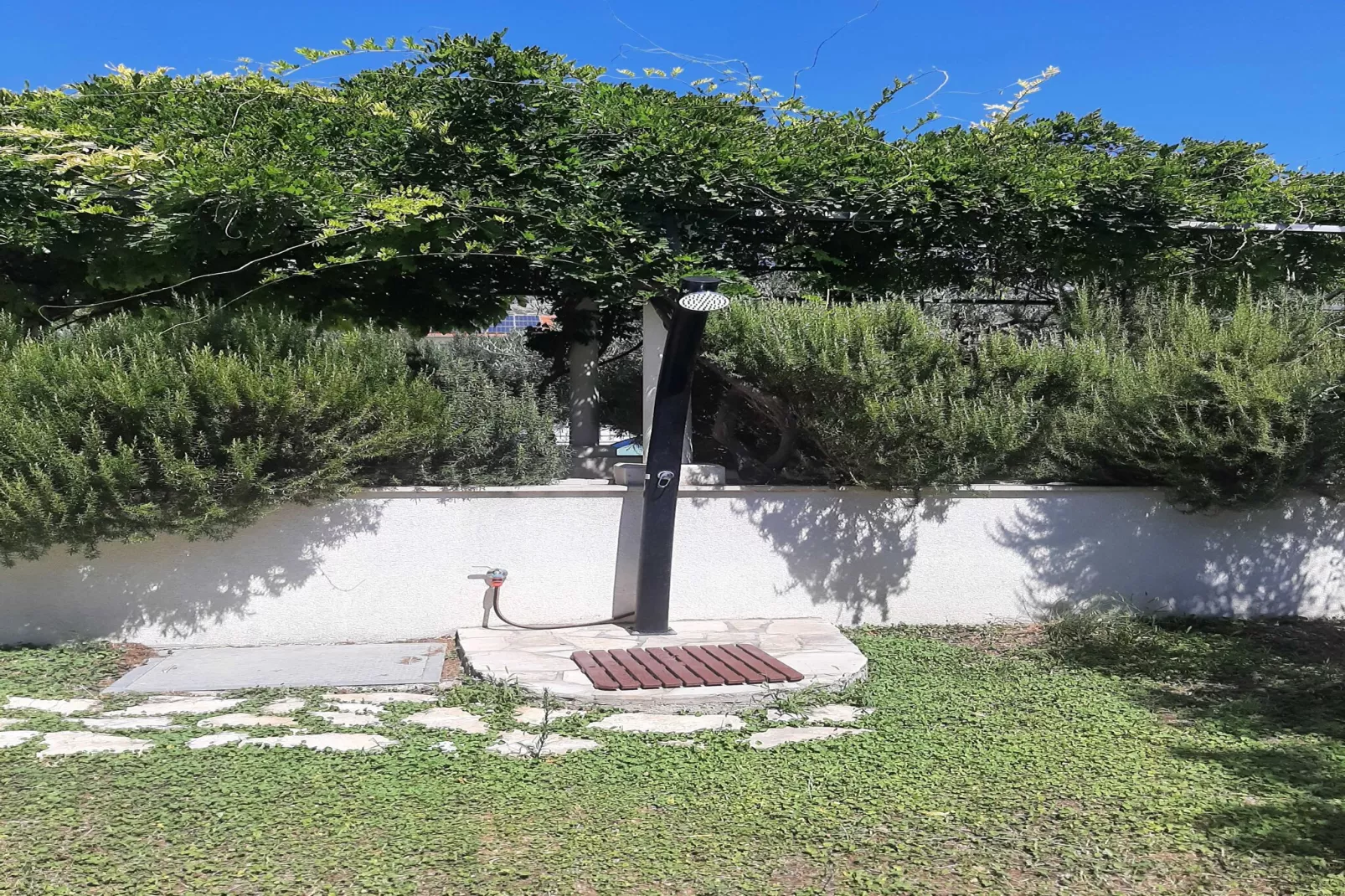 Apartments Trstenica-One Bedroom Apartment with Terrace ( A )-Gardens summer