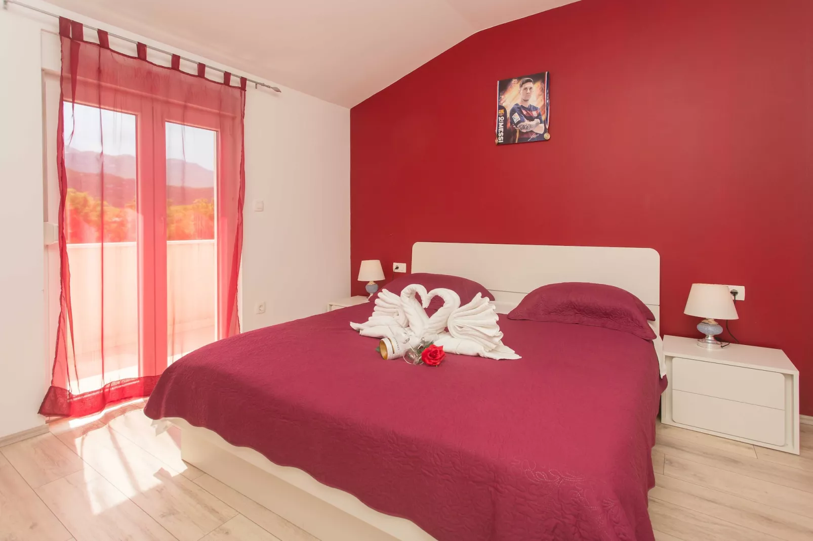 Villa Tomic - Four-Bedroom Villa with Private Pool-Bedroom