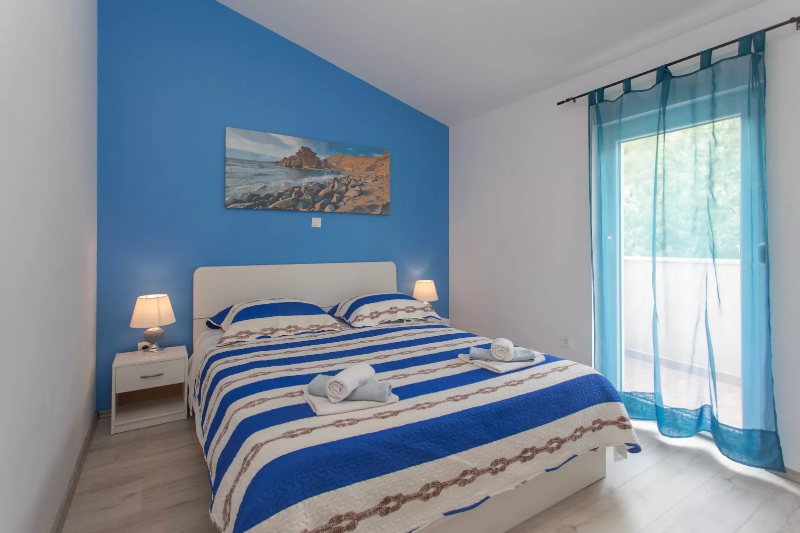 Villa Tomic - Four-Bedroom Villa with Private Pool-Bedroom