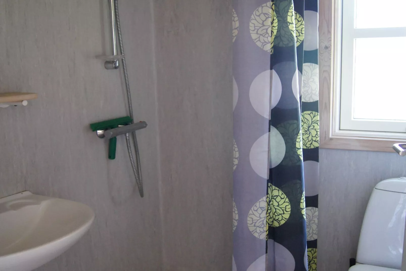 Cabin in camping resort with heating-Indoor