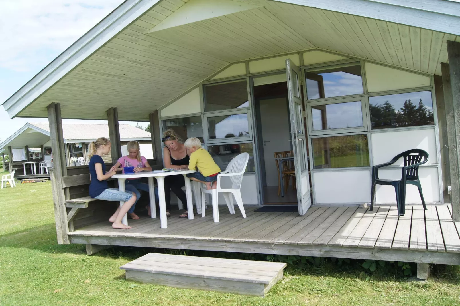 Pretty cabin in camping resort-Outdoor