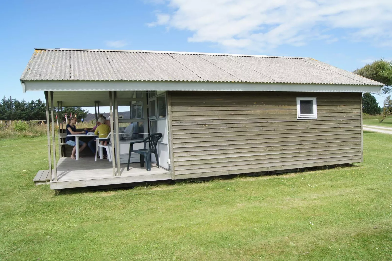 Pretty cabin in camping resort-Outdoor