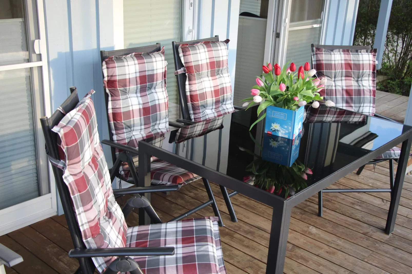 Kapitänshaus Gartendeck 64 qm Nr 451-Terrace balcony
