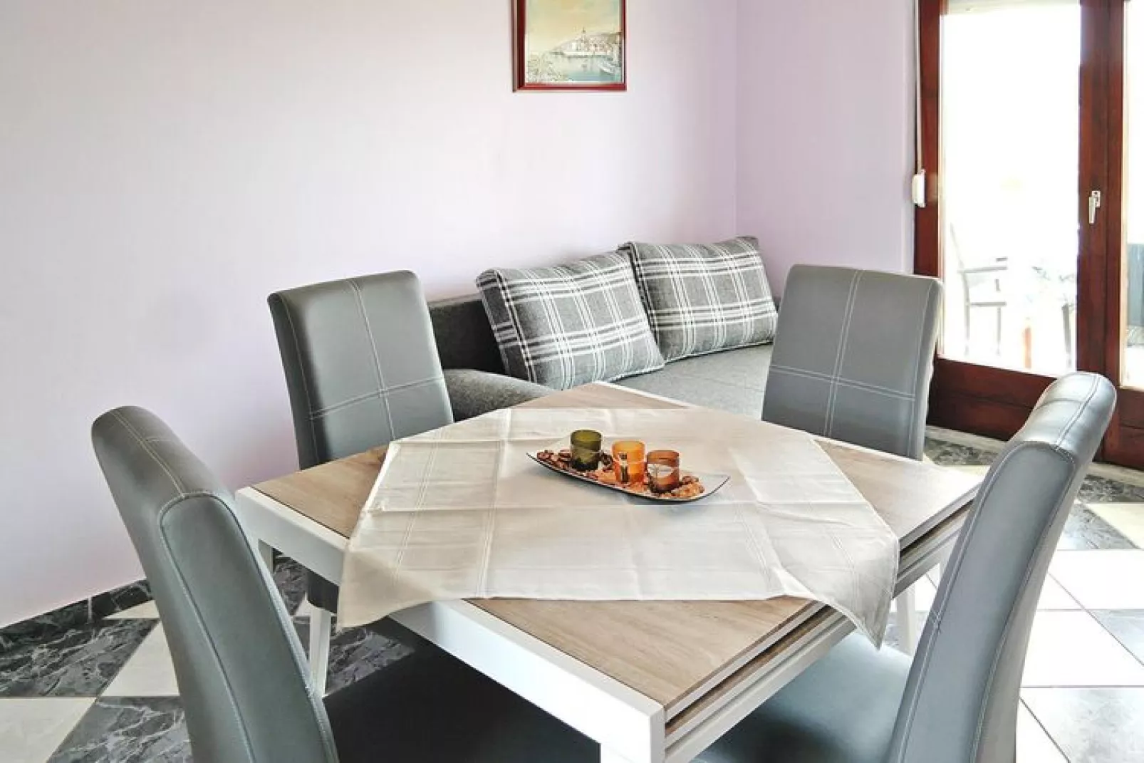 Apartments Lug Privlaka-A4 ca 40 qm with max 4 persons-Living room